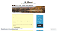 Desktop Screenshot of my2bucks.com